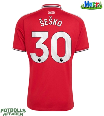 Manchester United Benjamin Sesko #30 Hemmatröja 2026-27 Kortärmad